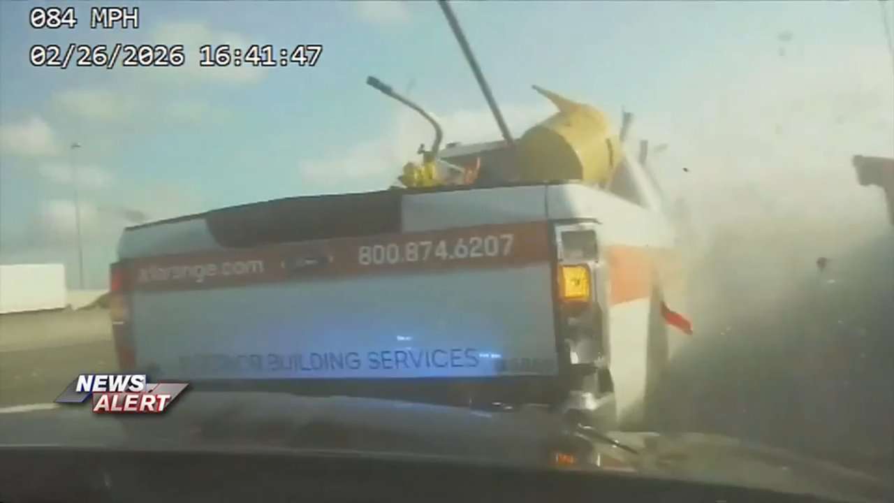 Dash camera video captures PIT maneuver during pursuit on Turnpike that ended in crash, death of innocent driver