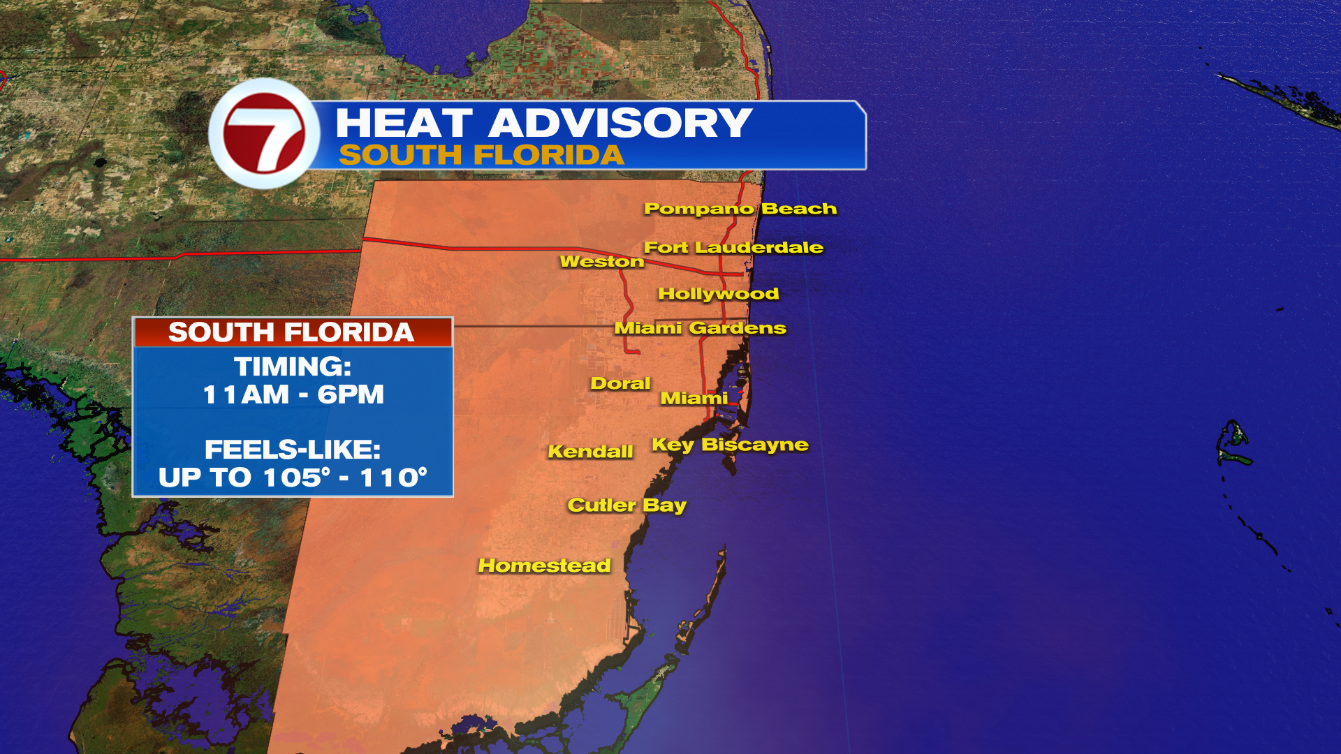 Heat Advisory In Effect