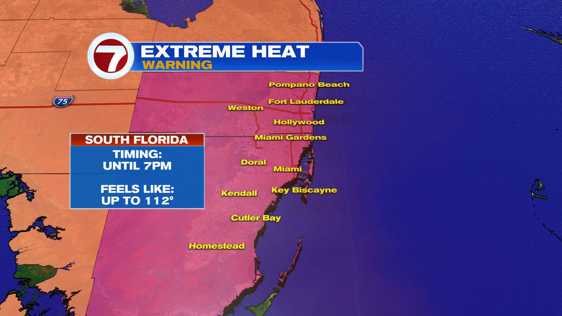 Miami-Dade and Broward Counties Face Extreme Heat Warning with Dangerously High ‘Feels-Like’ Temperatures