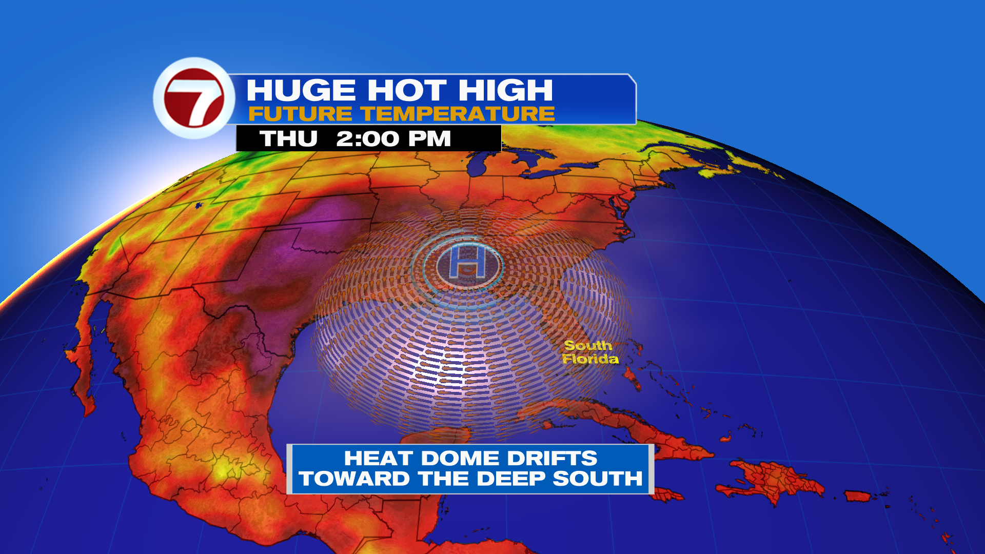 South Florida Stays Sizzling