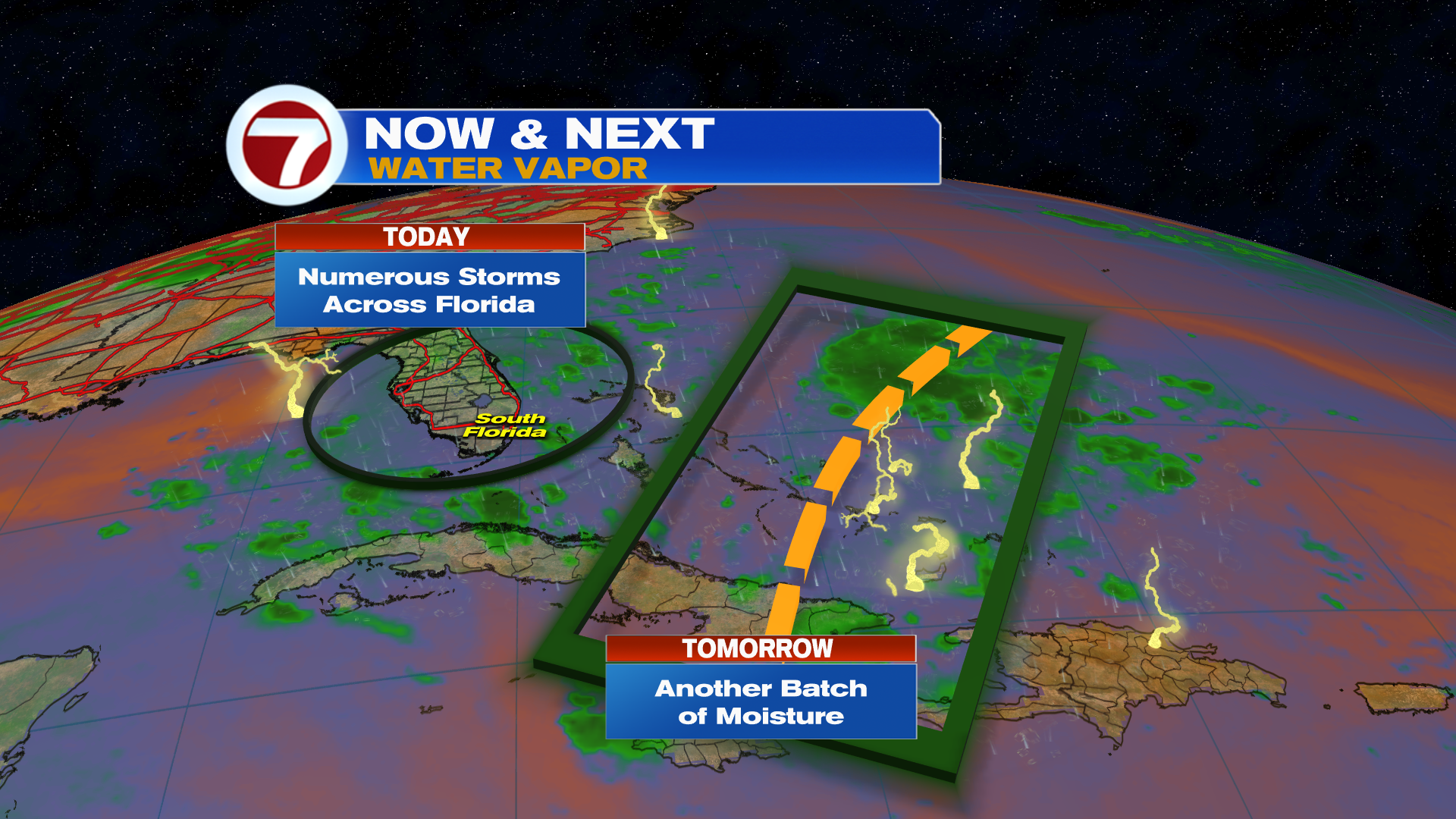 Tropical Wave Leads to Unsettled Times Late Week