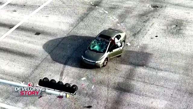 Scooter rider hospitalized after crash in NW Miami-Dade; intersection of NW 79th St. and 17th Ave. shut down