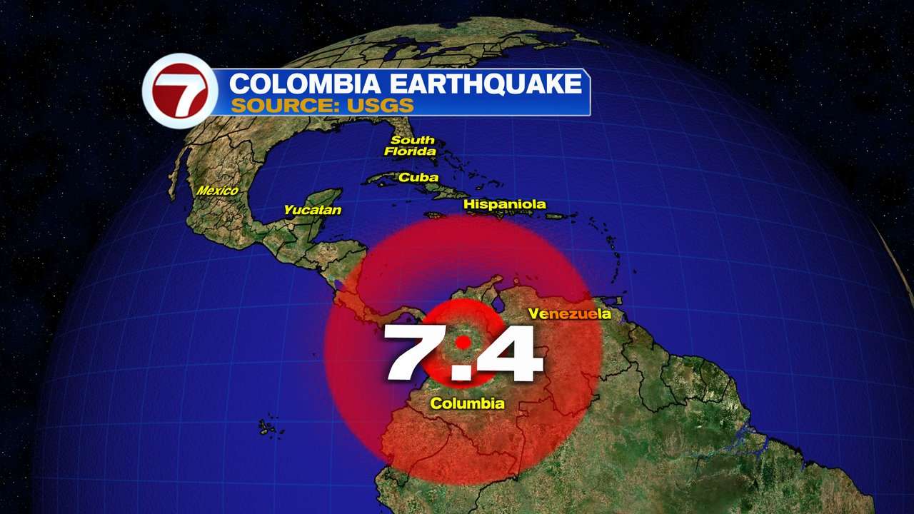 Powerful earthquake shakes Colombia and Ecuador, prompting people to evacuate homes and buildings