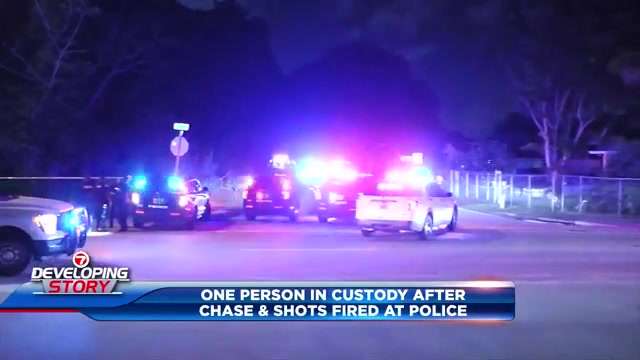 Driver in custody accused of firing at officers during chase that ended in crash in NW Miami-Dade