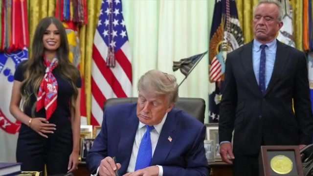 President Trump Signs Executive Order on Vaccine Spacing