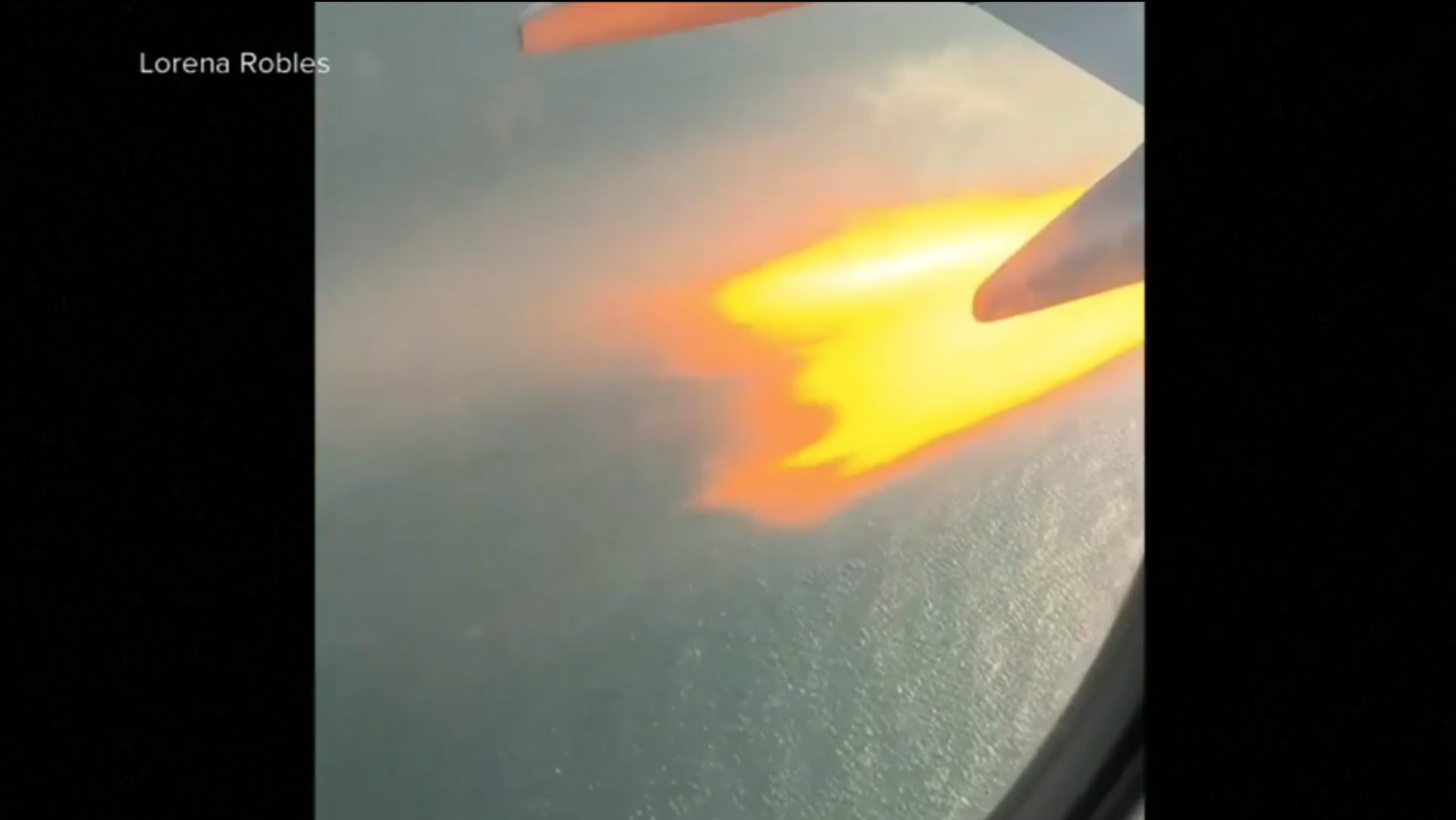 wsvn.com - Rubén Rosario - Flames shoot from engine of American Airlines plane that hit birds as it was taking off - WSVN 7News | Miami News, Weather, Sports | Fort Lauderdale