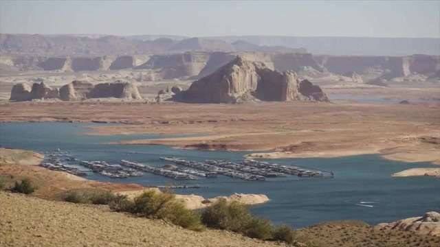 Lake Powell hits record low, threatening key water and electricity supply for millions