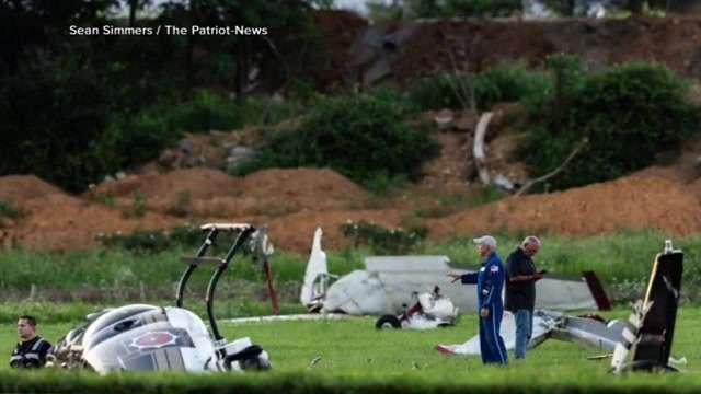 1 dead, 2 injured after Pennsylvania state police helicopter and small plane collide