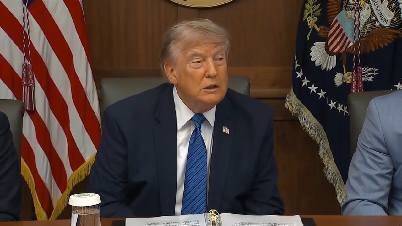 Trump says he will order halt to Iran strikes after parameters reached for deal to end war