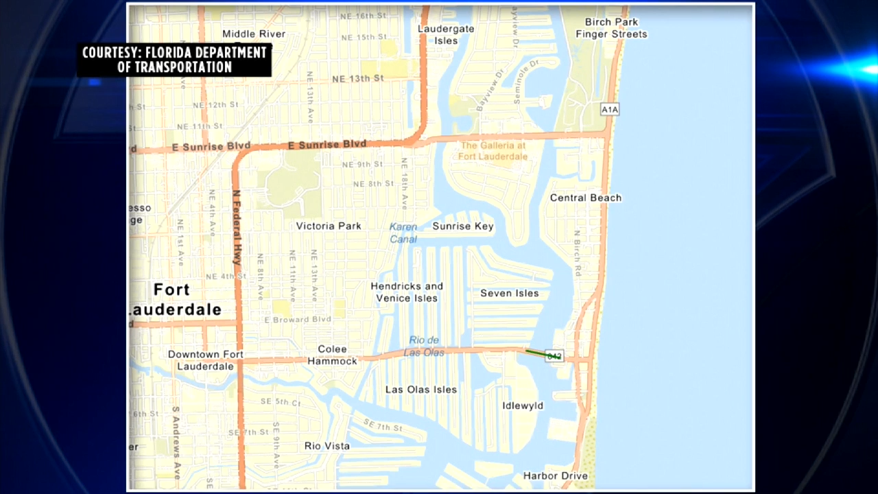 East Las Olas Boulevard Bridge Undergoes Rehabilitation, Detours in Effect