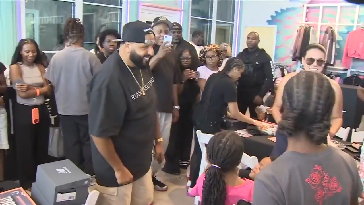 DJ Khaled hosts back-to-school bash in Miami Beach to gear up students for new school year