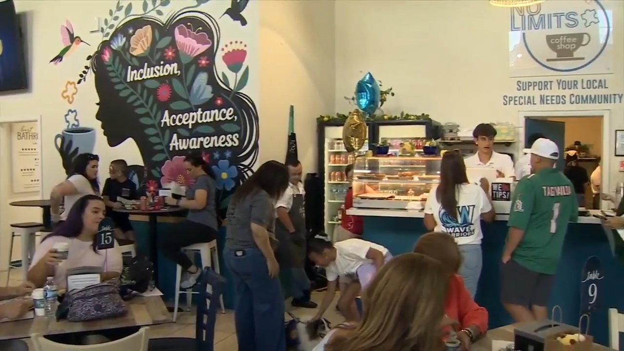 wsvn.com - Jayme Berezdivin - Miami coffee shop providing employment for adults with disabilities celebrates first anniversary - WSVN 7News | Miami News, Weather, Sports | Fort Lauderdale