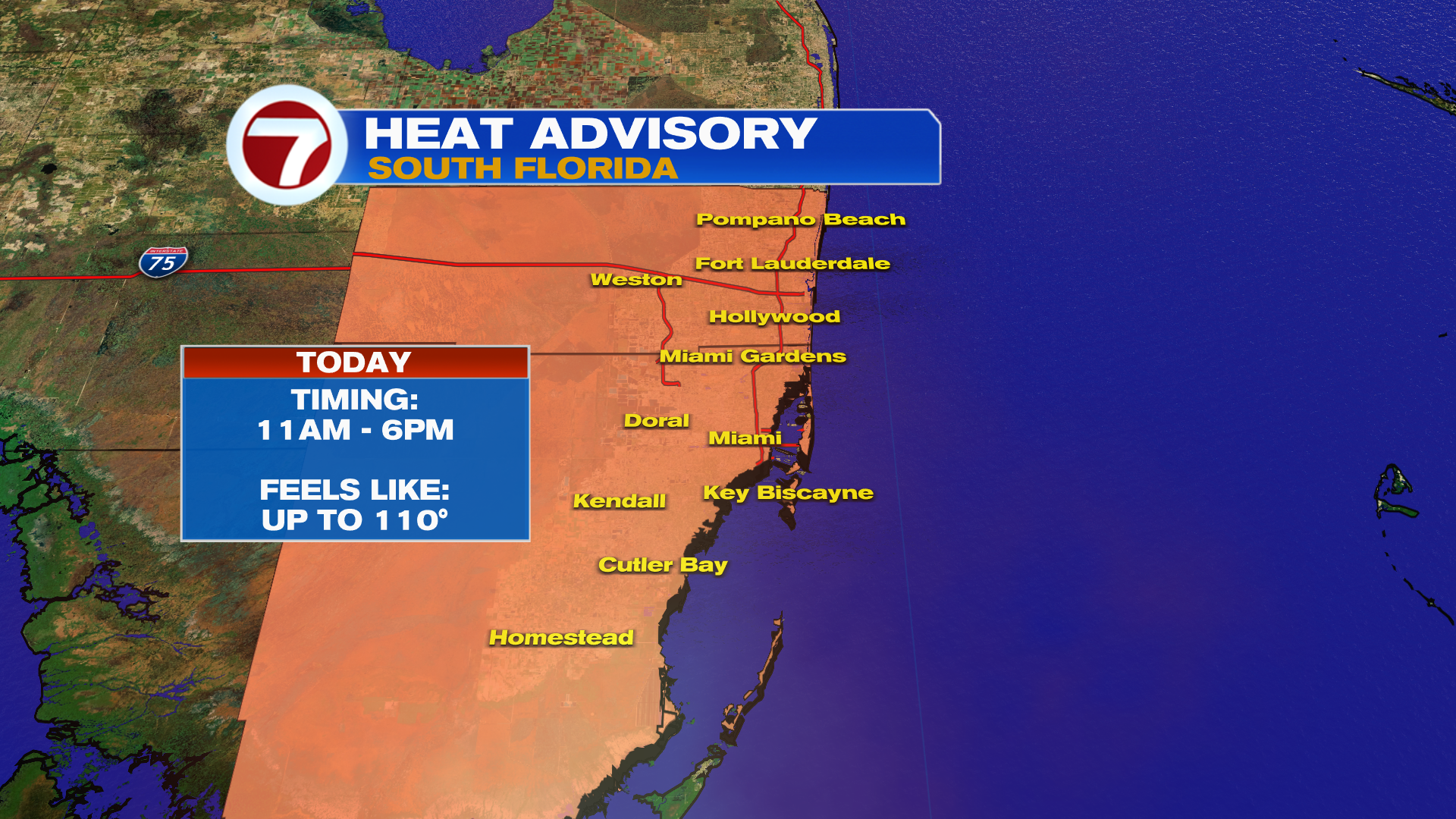 Heat & Storms Continue Across South Florida - WSVN 7News | Miami News ...