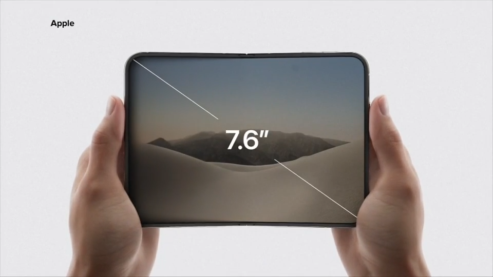 New Apple CEO unveils latest iPhone lineup, including a foldable model called Duo
