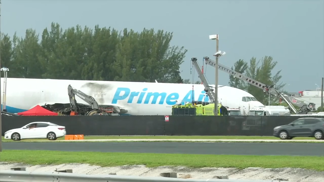 Crews prepare cargo plan for removal from crash site near MIA; more families of victims secure legal representation