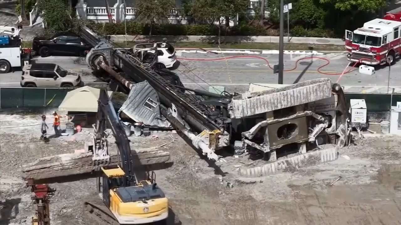 ‘Let’s see what’s not working’: Brickell Bay Drive reopens after rig collapse amid concerns from Miami officials