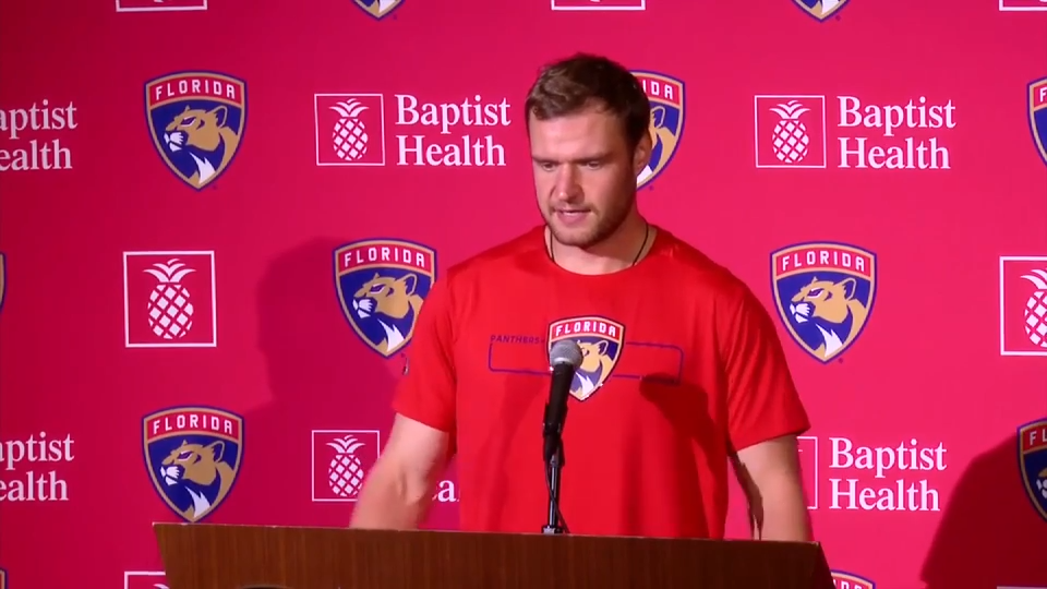 Aleksander Barkov is back and the Florida Panthers have a ton of motivation entering training camp