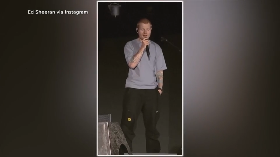 Ed Sheeran, Global Citizen, CBGB and All Things Go cancel concerts because of nor’easter