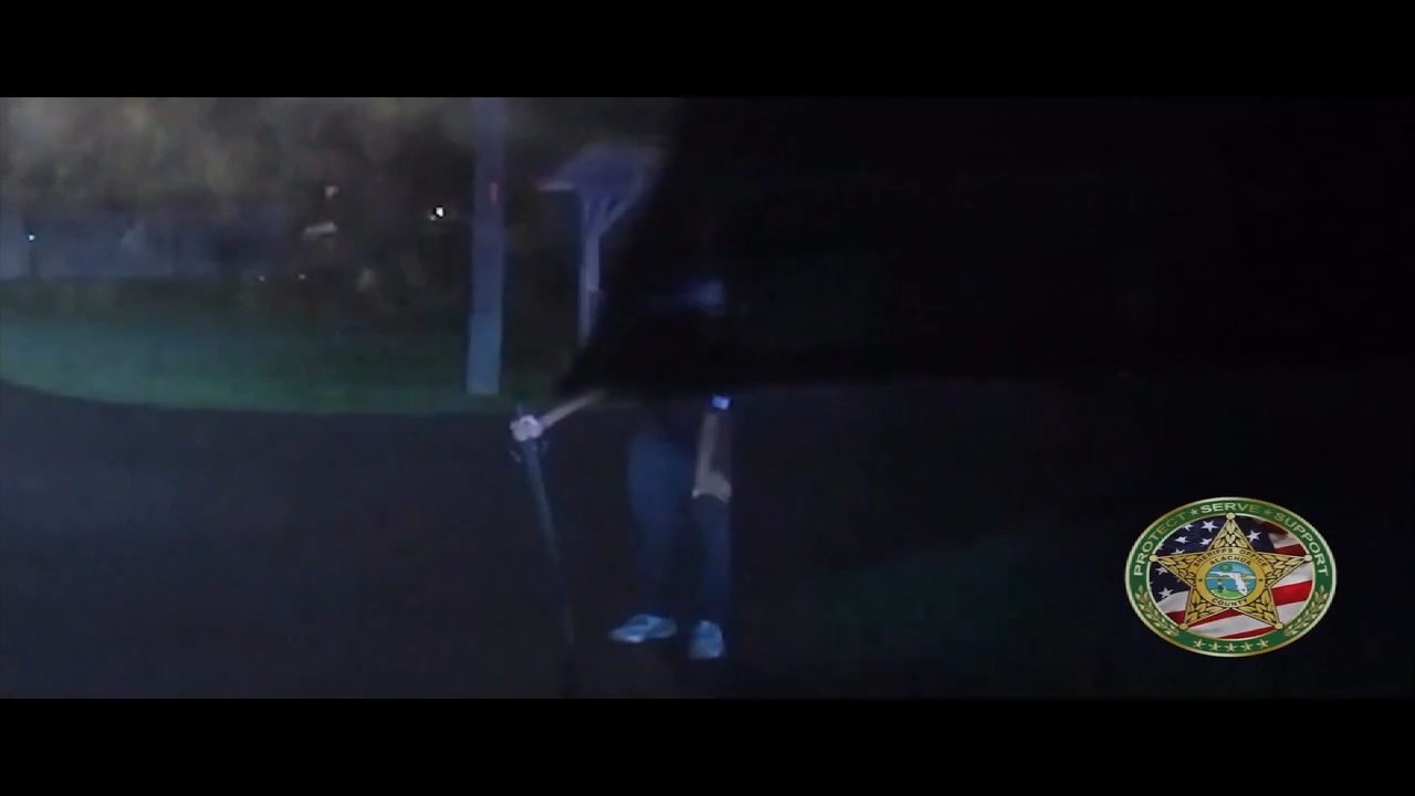 Deputies take down sword-wielding man after standoff in Gainesville
