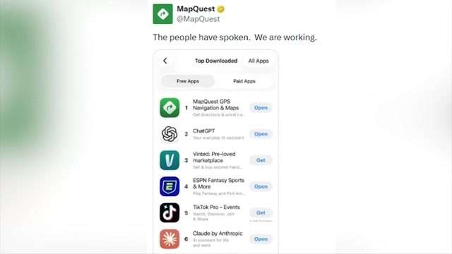 MapQuest is No. 1 on the App Store after refusing to change Lake Ontario’s name