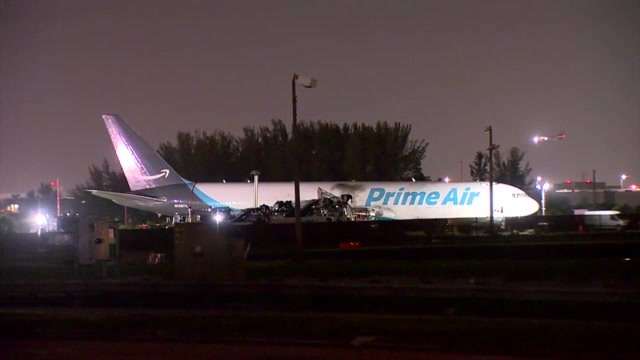 Amazon suspends use of 21 Air, cargo carrier whose plane careened off MIA runway, killing 5