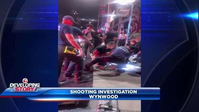 Coverage image for: 1 stable, another critical after overnight shooting outside Wynwood restaurant, police say