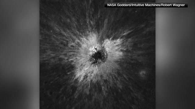 NASA spacecraft discovers a huge new crater on the moon