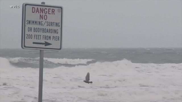 East Coast eyes strengthening nor’easter already battering Mid-Atlantic shores