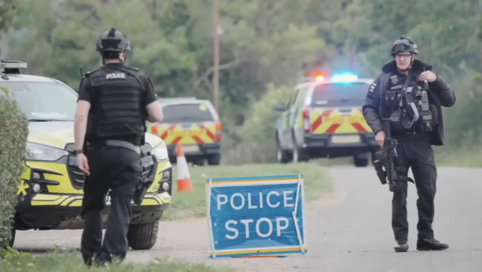 British police investigate whether arrests near US-run air base foiled an Iran-linked attack