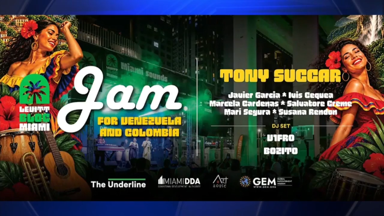 Jam for Venezuela and Colombia concert set to bring live Latin music to Underline in Brickell