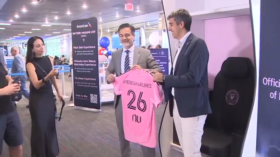 Inter Miami CF, American Airlines announce new multi-year partnership at Miami International Airport