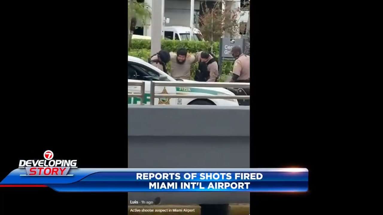 MDSO: 1 in custody after reports of shots fired at MIA