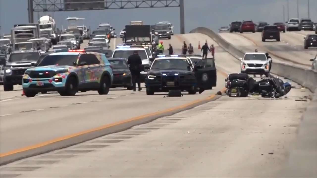 Miami Police Officer Hospitalized After Turnpike Crash