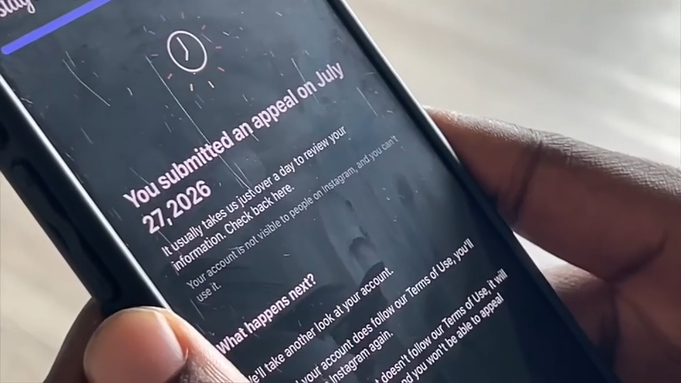 Social media account disabled? Users say AI is making it harder to get back in - WSVN 7News | Miami News, Weather, Sports | Fort Lauderdale