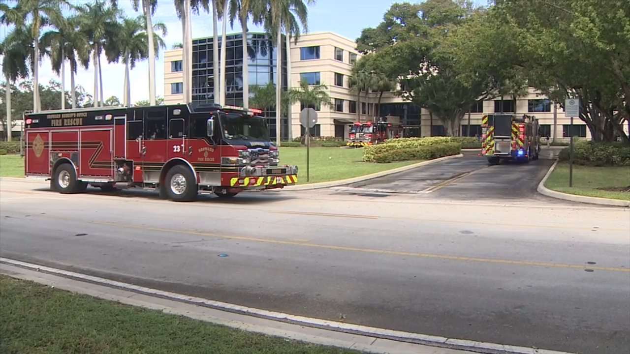 Sprinklers Extinguish Fire At Deerfield Beach Building