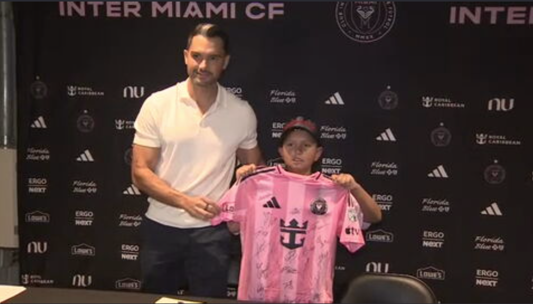 Inter Miami helps grant wish of 23 children with special day at Nu Stadium