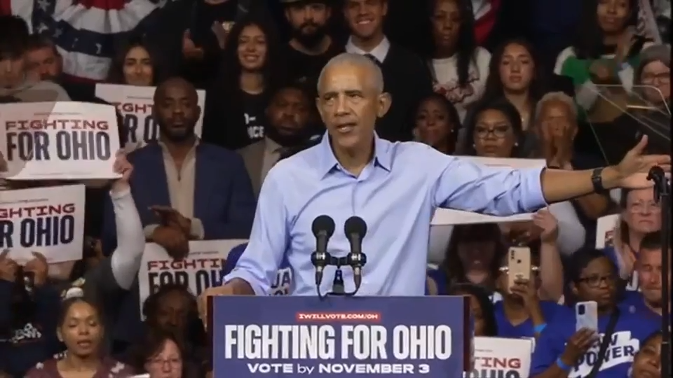 Obama, in Midwest, assails ‘cruelty’ and indecency from Trump and his allies in the midterm campaign