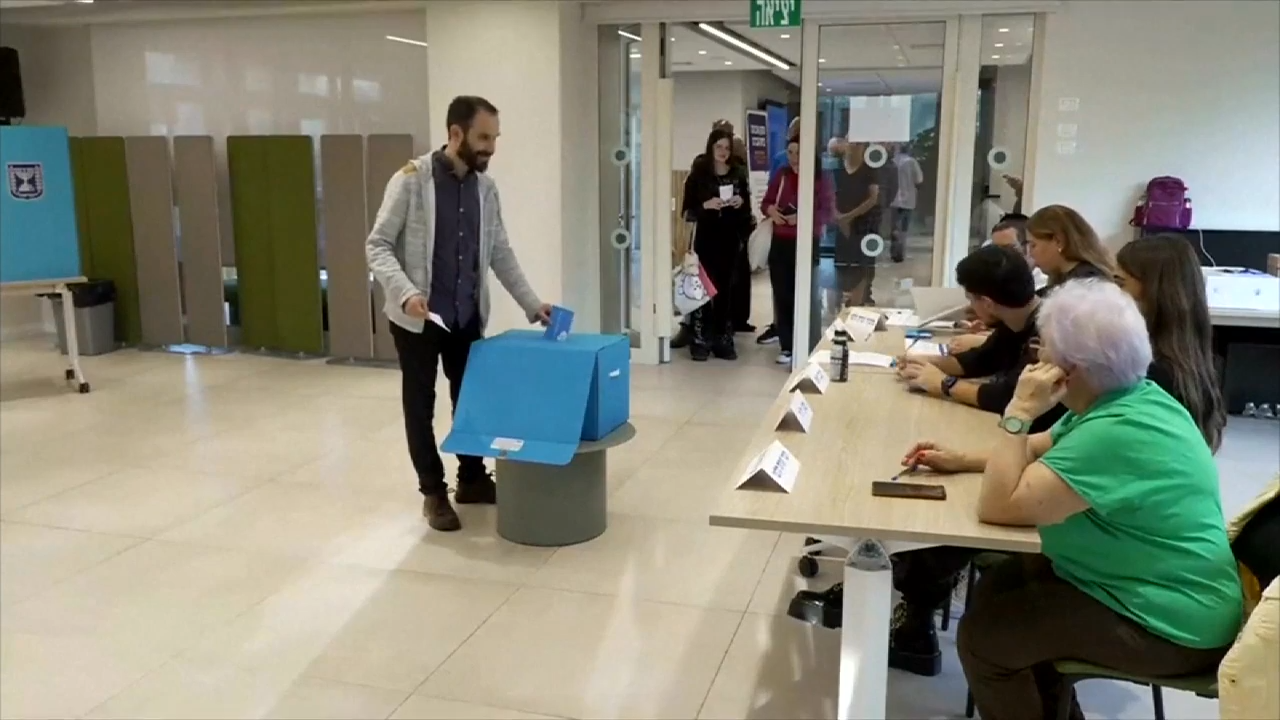 Voters in Israel are deciding whether to oust Netanyahu after 3 years of war