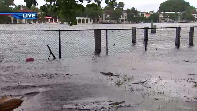 Wind and flood advisories, warning issued as king tides continue to flood streets across South Florida