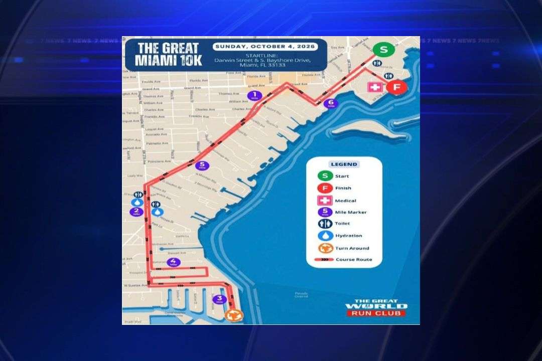 Great Miami 10K brings Coconut Grove road closures, traffic detours Sunday