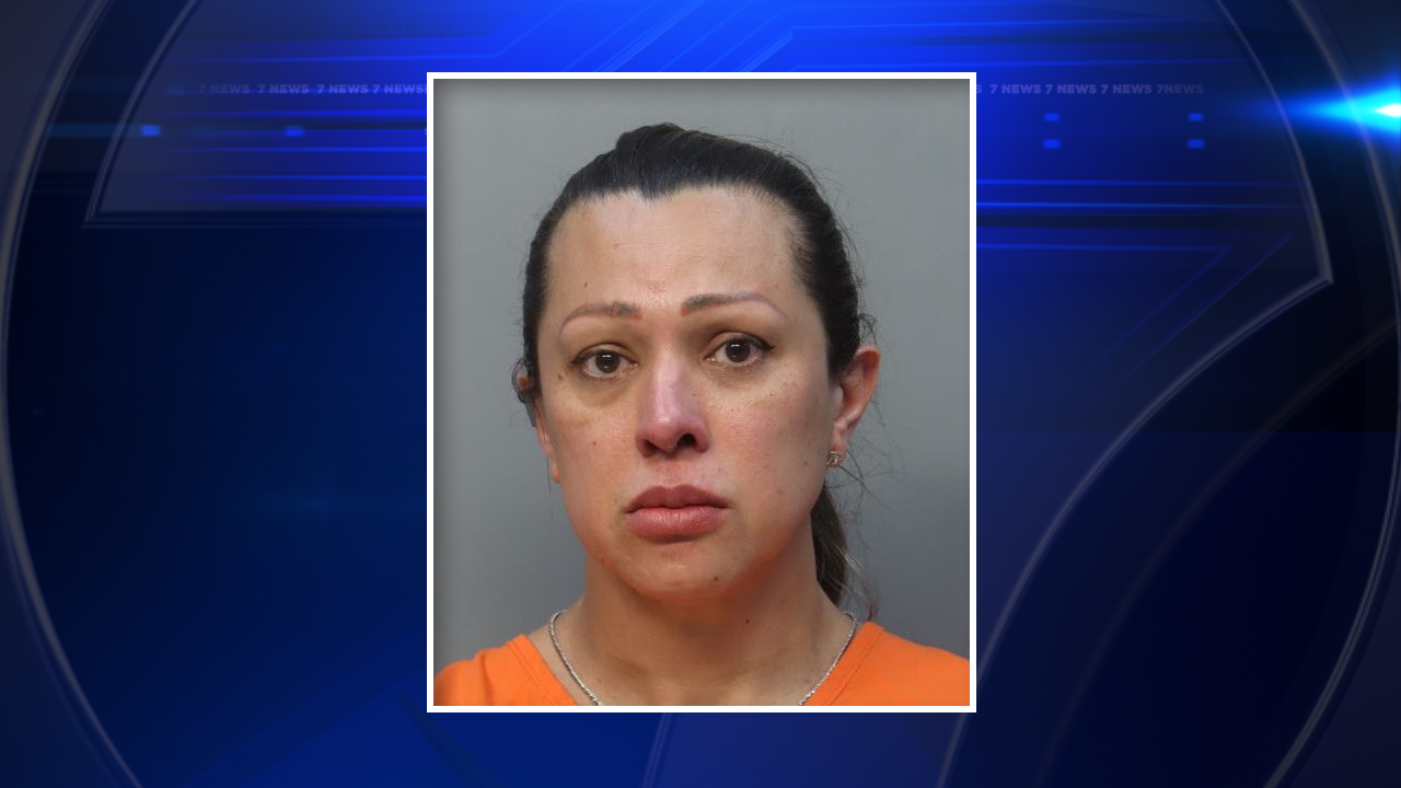 Hialeah woman arrested after surveillance video shows alleged abuse of foster dog, police say