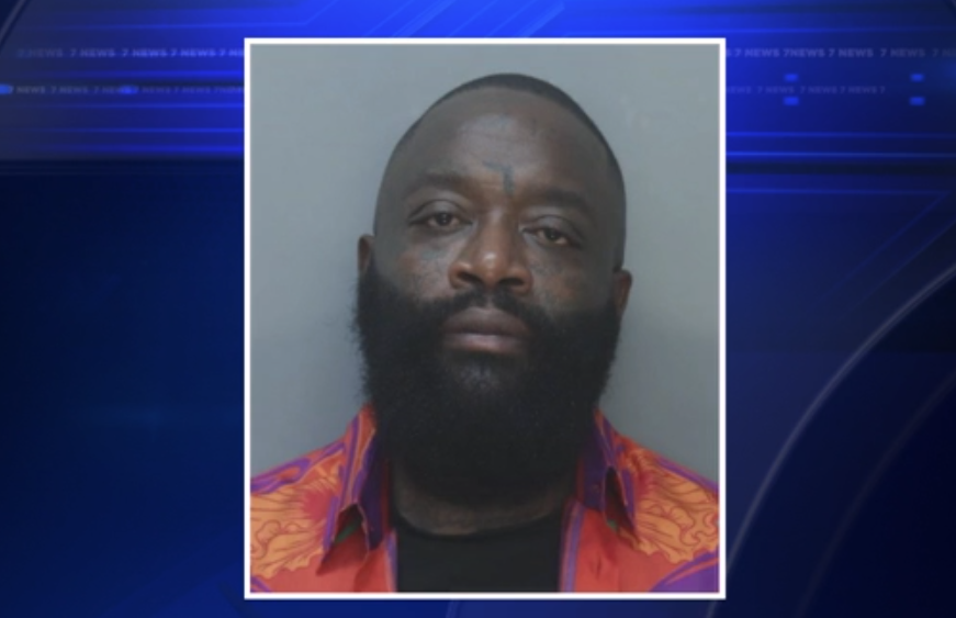 Rapper Rick Ross arrested in Miami Beach on domestic violence charges